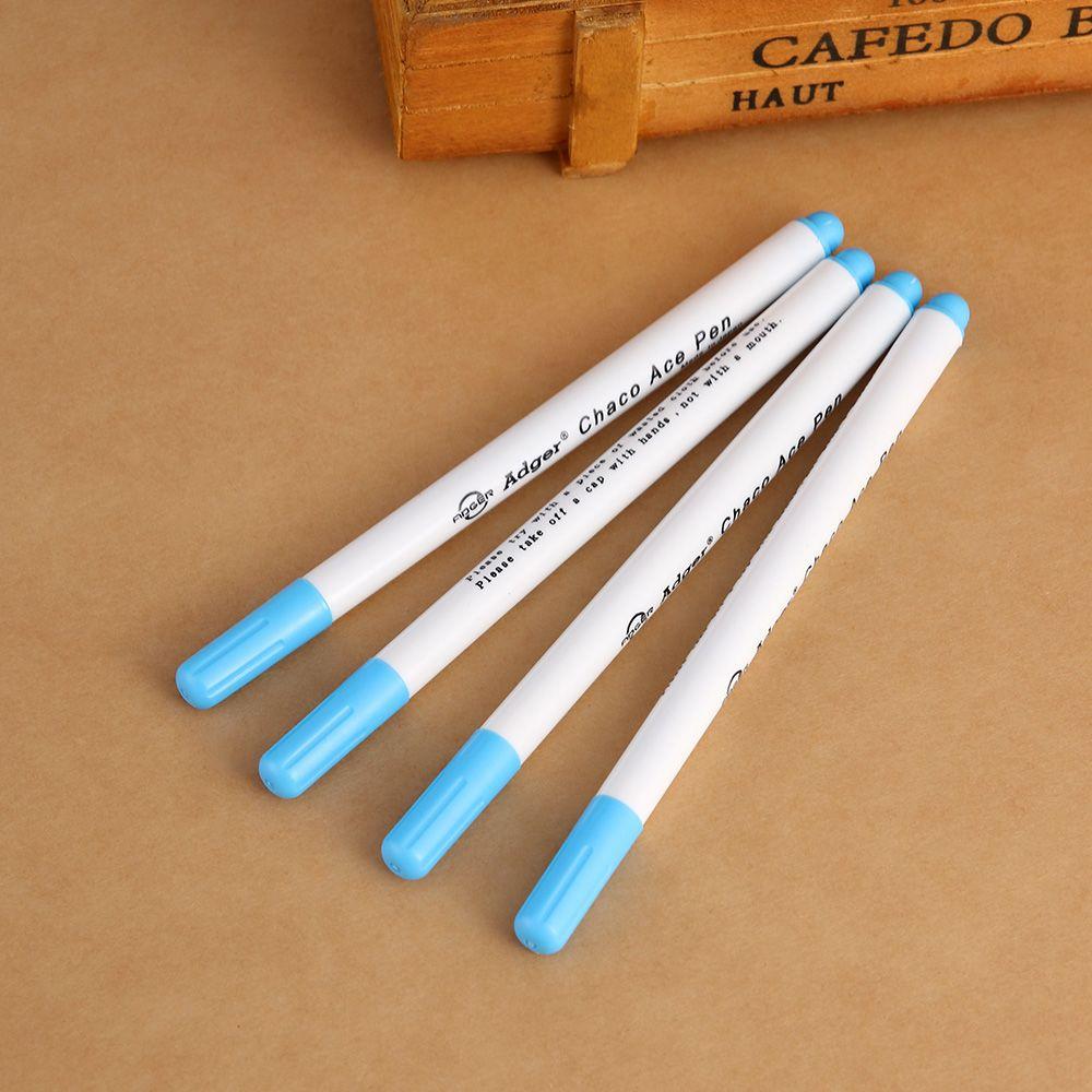 4 pcs Water Erasable Pens Fabric Markers Soluble Cross Stitch Chalk Tool Pencil Patchwork Needlework Sewing Accessories