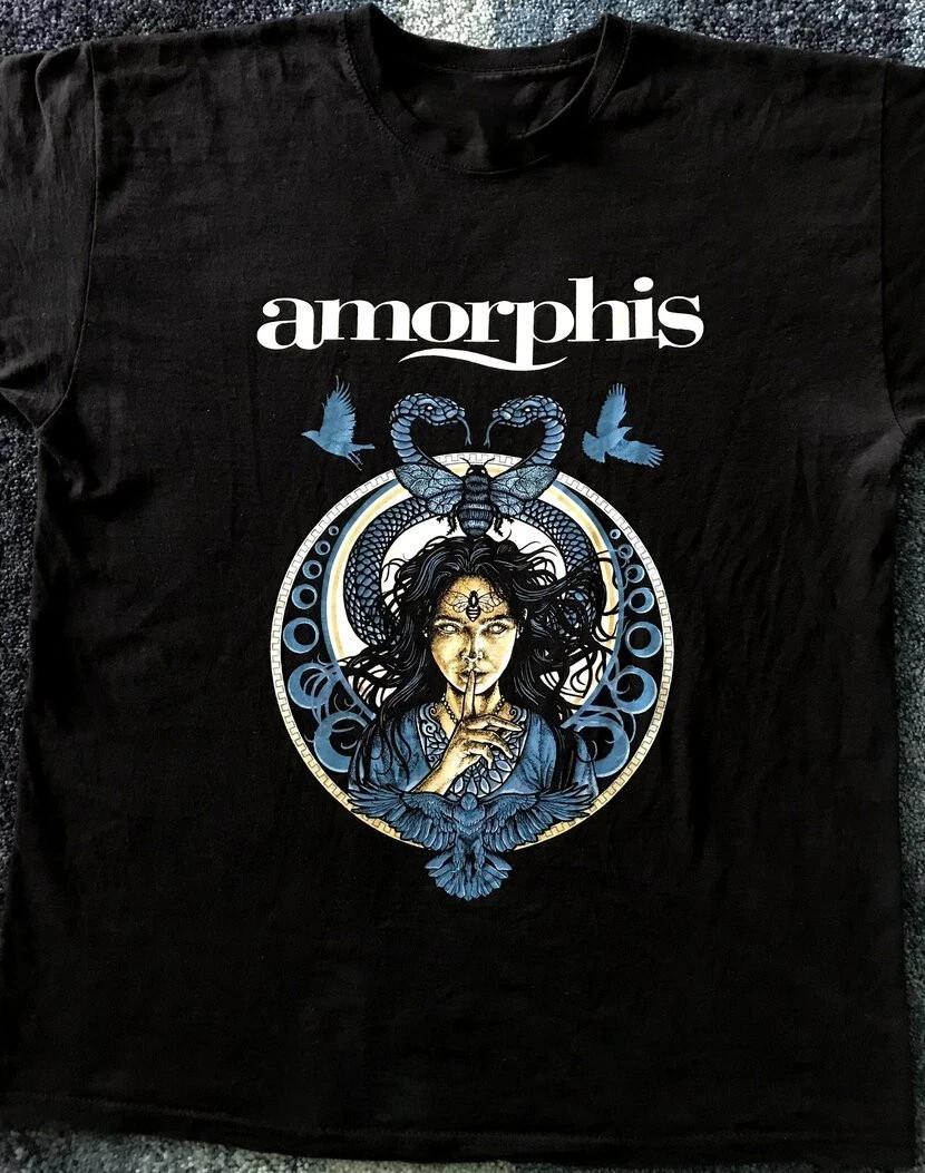 Amorphis Band Daughter of Hate Ablum Black T-shirt S to 5XL 2F1942 S