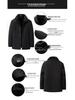Men's Winter Cotton-Padded Jacket: Fleece-Lined, Thickened, Ideal for Middle-Aged & Elderly