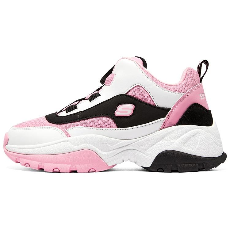 (GS) Skechers Kozmiks White Pink Black Kids 302528L-PKBK EU 33
