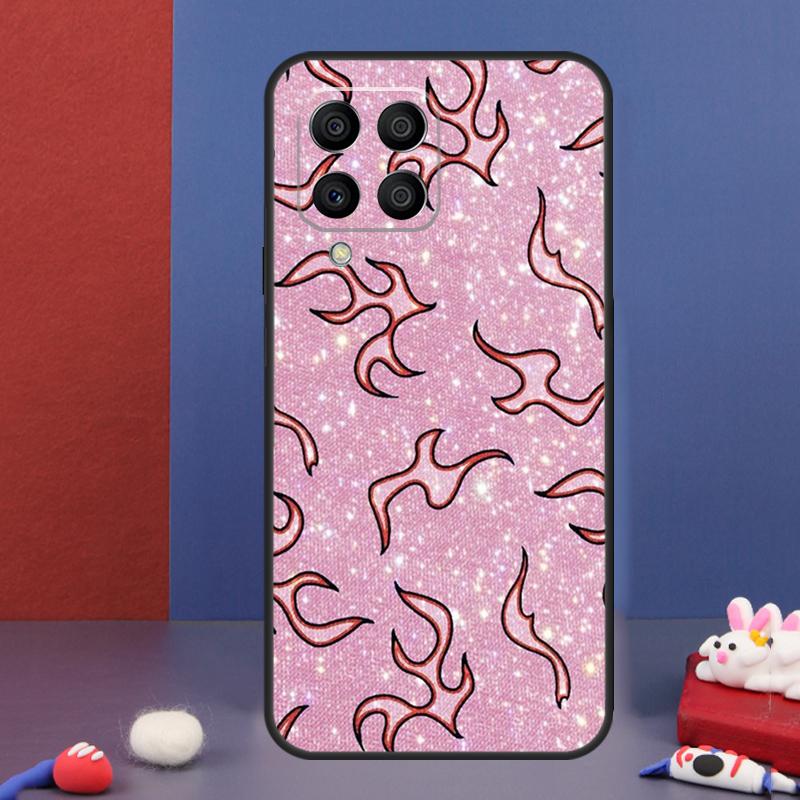 Cool Flame Colorful Pattern Case For Samsung Galaxy M32 M52 M12 M16 M14 M54 M13 M33 M53 M56 M36 M31 M11 M35 M55 M15 M06