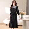 Azure Night Traveler 2026 Women's French Two-Piece Look Autumn Dress