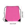 Drawstring Fitness Bag Water Resistant Oxfordcloth Sports Bag Light Weight Drawstring Backpack for Climbing Hiking