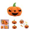 Adorable Reversible Pumpkin Plush Toy Perfect Halloween Gift Customizable Doll