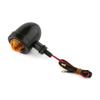 Motorcycle Turn Signal Light Universal 12V 10mm For Chopper Cafe Racer Moto Indicator Lamp Retro Scooters Metal Turn Signal Lamp
