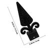 10Pcs Plastic Fence Post Caps Protective Decorative Covers for Yard Garden Outdoor Fence Parts Decorative Post Caps