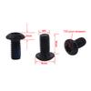 12pcs Bicycle Disk Brake Rotor Bolts Lightweight Steel Repair Accessories Mountain Bike Color Non-slip Disc Screw