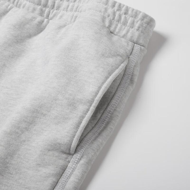 New Converse Casual Shorts Unisex Gray 10026453-A03