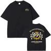 Mooneyes Moon Gear Speed Logo Stampato Unisex e Unisex Retro Unisex e Unisex T-shirt Fan Appassionato Stampato Top Stile Street