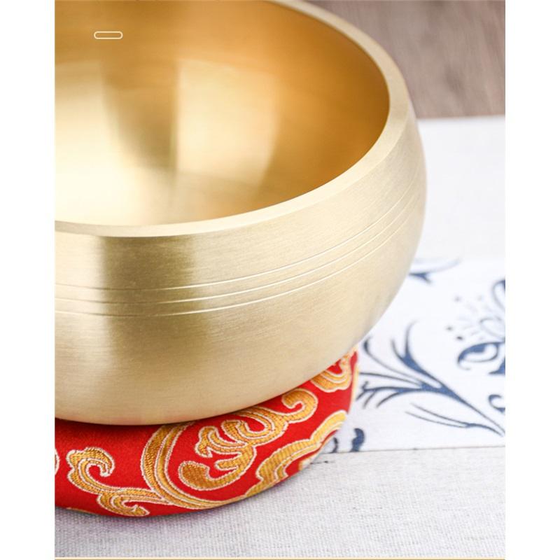 Misa Sanskrycka Nepal Tybet Budda Tybetańska Misa Śpiewająca Joga Medytacja Misa do Śpiewania Mosiężny Dzwonek Terapia Muzyką