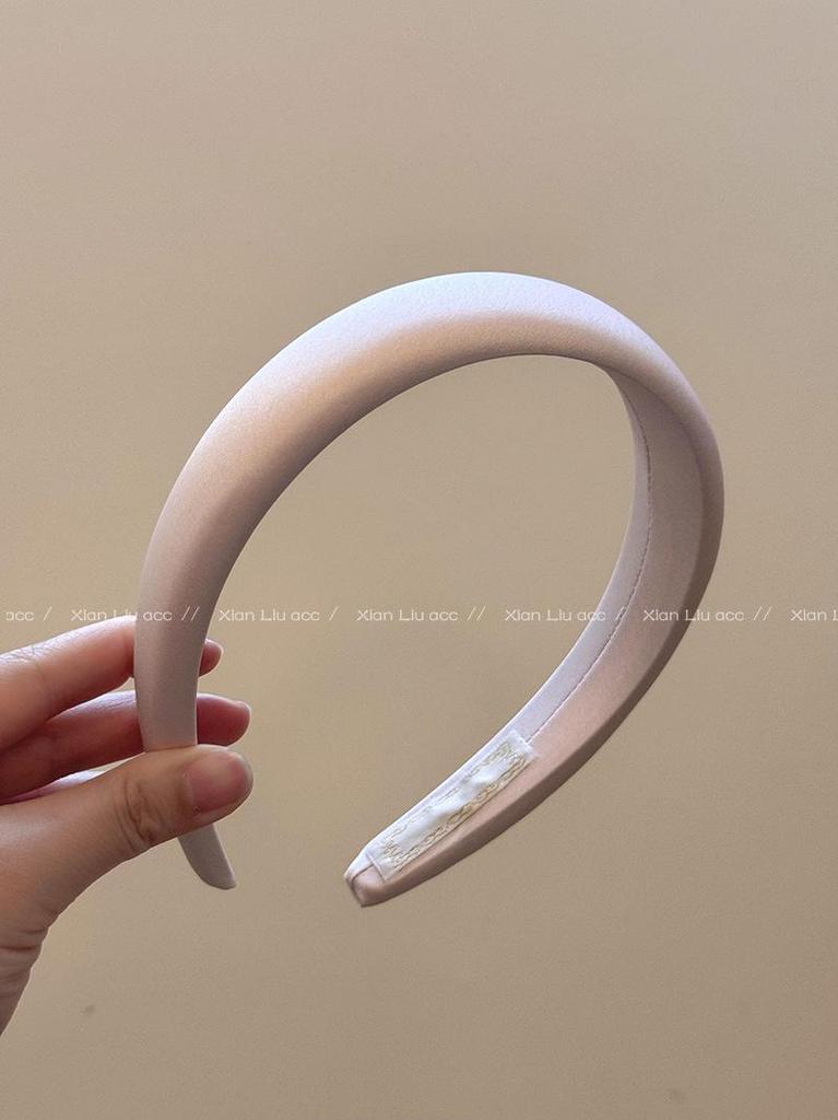 2025 Satin Headband for Face Washing: Quality Fashion, Simple Hair Accessory