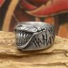 Vintage Lustiges Handgeschnitztes Clown-Lächeln Offener Ring Für Damen Herren Hip-Hop Vintage Künstlerisch Nische High-End Schmuck Geschenke