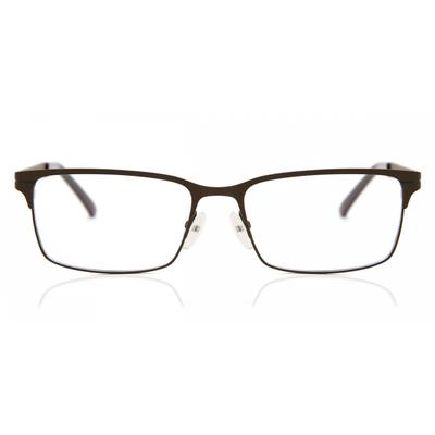 Full Rim Rectangle Brown Keiran Asian Fit 632d Fashion Unisex Eyeglasses
