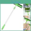 Retractable Handle With Window Cleaner Glass Doors Mirrors Natural Rubber Scraper Adjustable Length Window Wiper