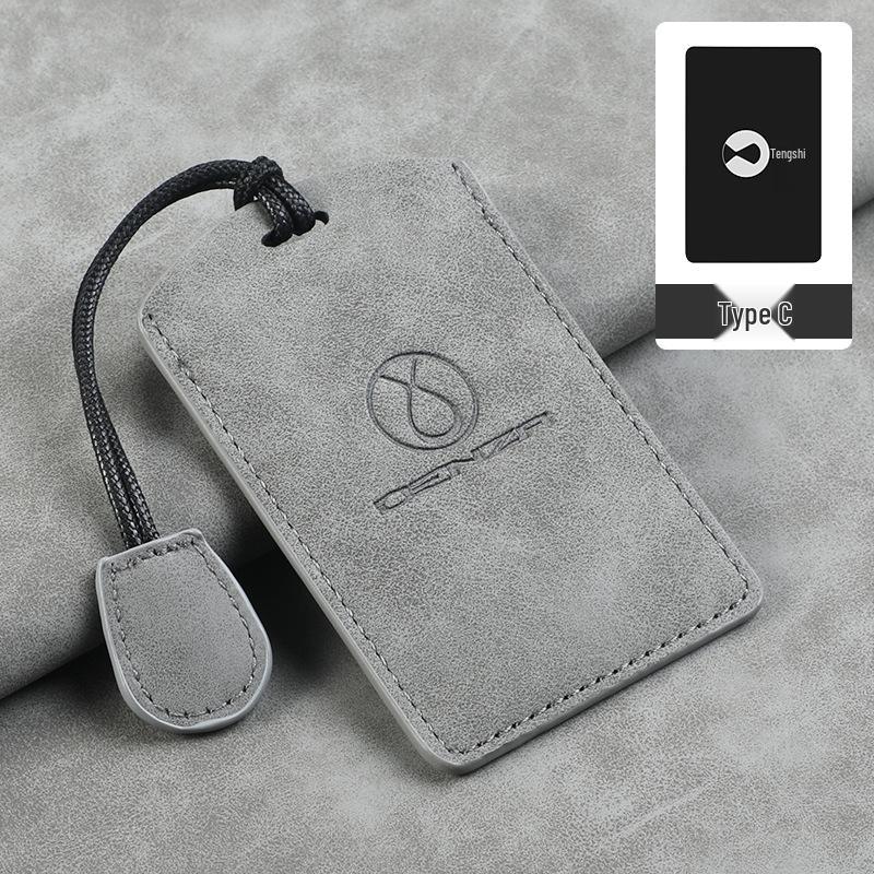 Denza D9 Key Case: Premium NFC Card Holder and Buckle for Men & Women