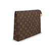 Louis Vuitton Toiletry Pouch 26 Classic Monogram Canvas And Leather Wash Bag Unisex Pouches Brown M47542