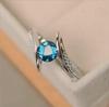 Fashionable European and American Zircon Rings: Elegant Women's Micro-Inlaid Design