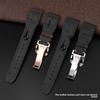 21 22mm Armband Retro Echtes Leder Nieten Armband Für IWC Big Pilot Spitfire Mark18 Vintage Braun Schwarz Blau Rindsleder Uhrenarmband