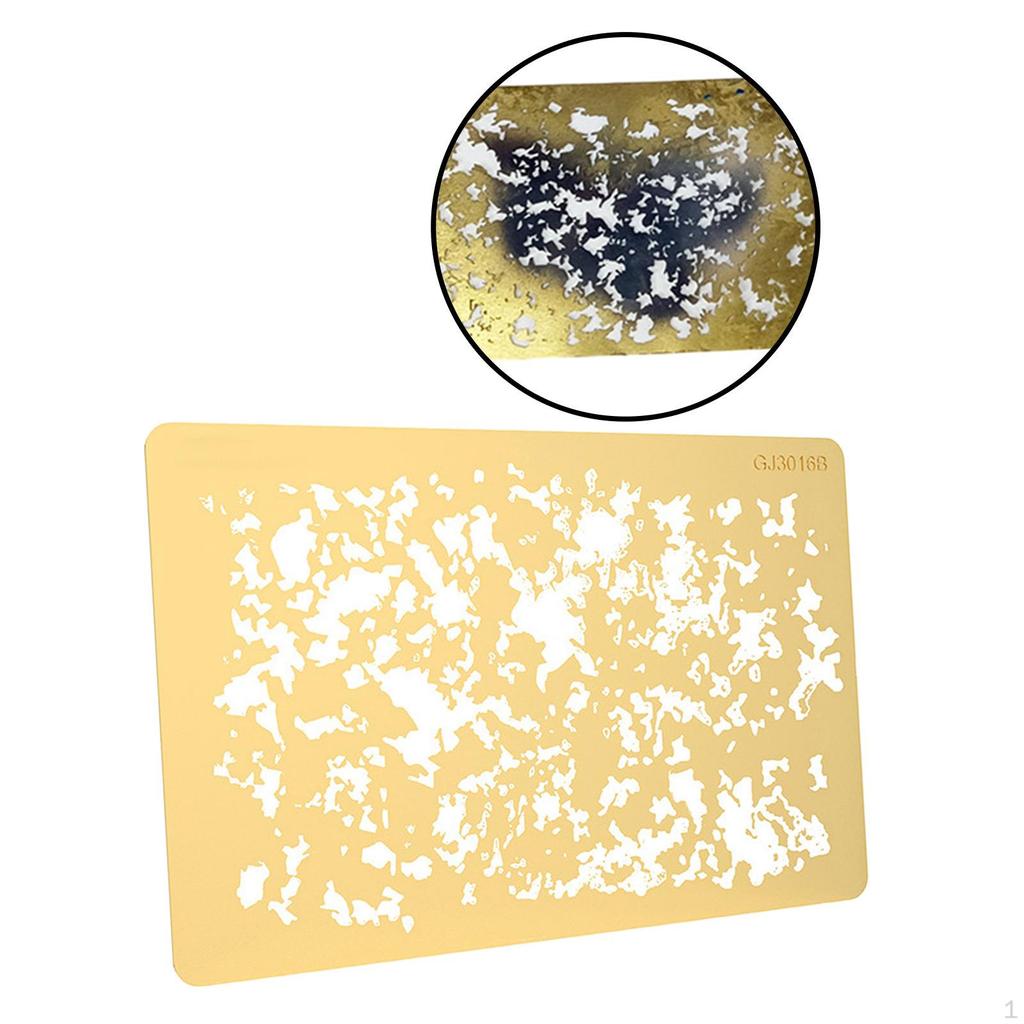 Airbrush Schablonkonst Mall Arkitektonisk Byggnadsaccessoar 1/72 1/48 1/32 1/35 Modell Sandbord