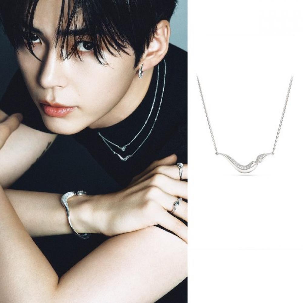 Swarovski Sterling Silver Necklace 5740342