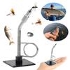 Fly Tying Vise Fishing Flies Tieing Tools with Base Stream Side Fly Tying Vise Corrosion Resistant Fishing Tackle