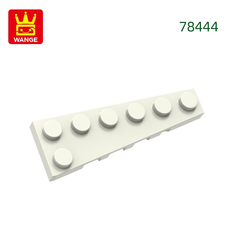 79Pcs/Lot 78443 6x2 Right Wedge Plate Building Blocks Moc Accessories Compatible With Assembles Bricks Children Toys Gift