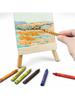 6/8/12/24Pcs Children's Art Painting Colored Crayons, Oil Pastels, Children's Non-Messy Hand Art Supplies for Kindergarten