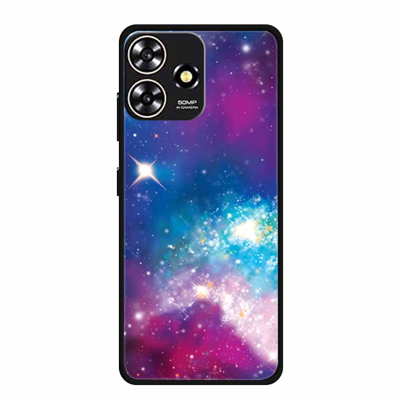 Für ZTE Blade V50 DESIGN 4G Hülle Original Weiches Silikon TPU Handyhüllen Rückseite für ZTE V50 Design 4G Mode Planet Coque