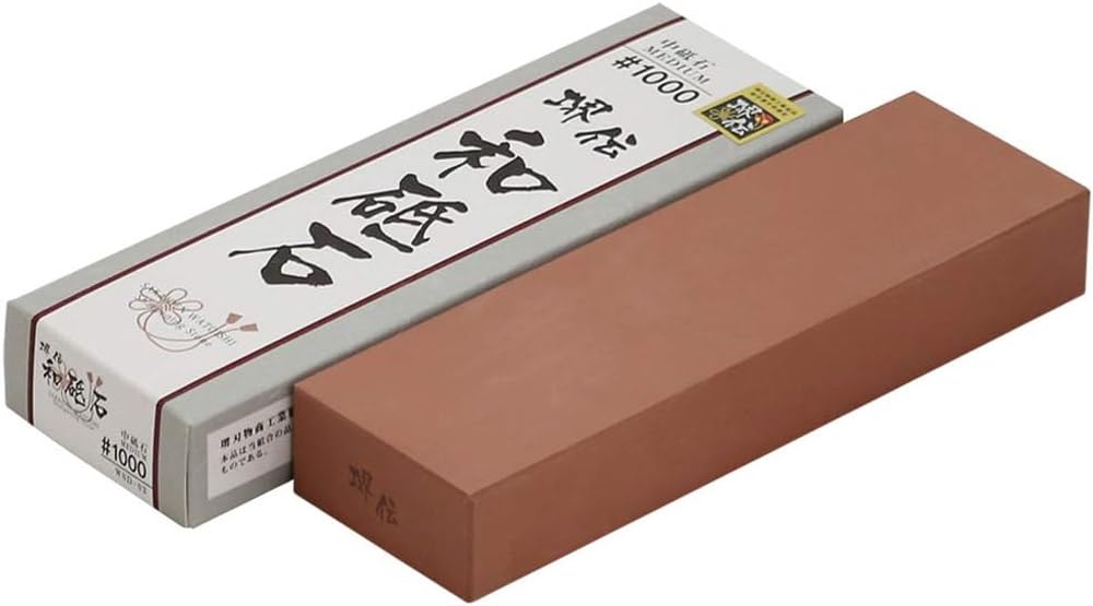 Naniwa Polishing Industry Sakai Den Wa Medium Whetstone for Stainless Steel Santoku and Forged Knives (NANIWA) Whetstone, #1000, Small, WSD-03,
