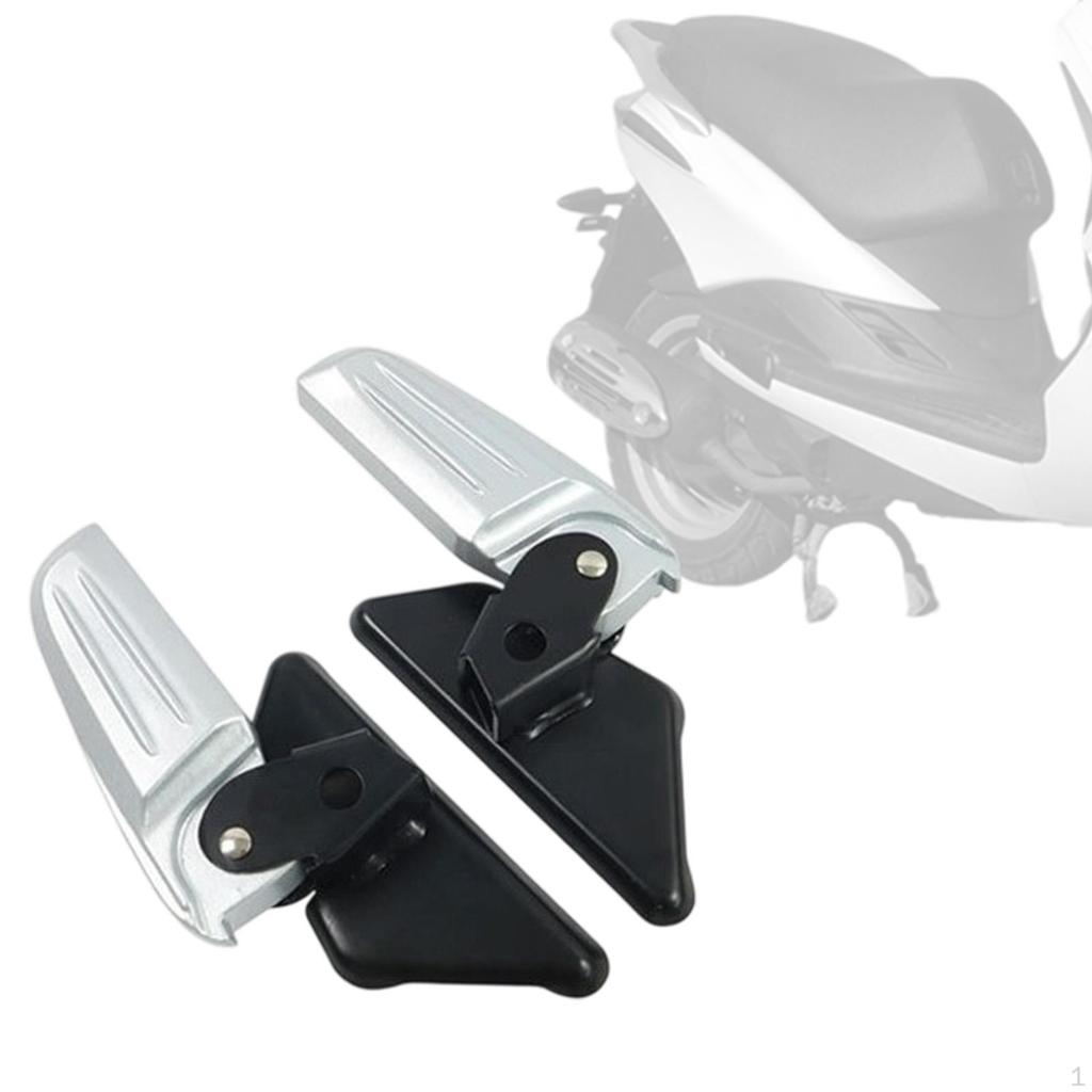 Aluminum Alloy Folding Rear Footrests for ,Rear Footrest Replacement Accessories , S