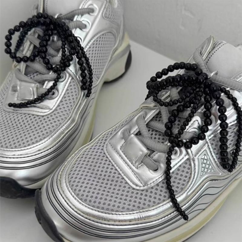 Elegant Pearl Bowknot Charm for Jewelry Making DIYs Keychain Necklace Earrings Crafts Shoe Buckle Ornament Accessories