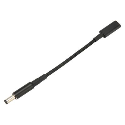 USB Type C Female To 5.5x2.1mm Male Adapter Cable Dual PD E MARK Chip Portable 100W USB Type C Adapter Cable