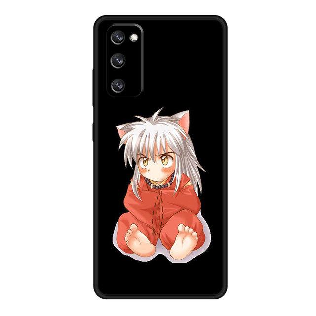 Stil Telefonveske Anime Søt Inuyasha For Samsung Galaxy S9 S22 Ultra 5g S21 Plus S20 Fe S10e Note 20 10 S7 S10 Lite S8