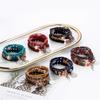 Bohemian Ethnic Multi-Layered Colorful Beaded Bracelet Set for Women