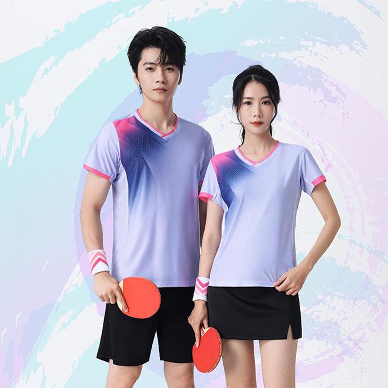 Unisex Quick-Dry Sports Set: Badminton, Table Tennis, Volleyball Training Uniform for Men, Women & Kids