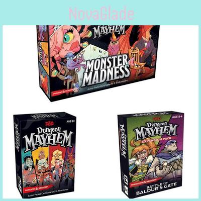 Mazo de Cartas Dungeon Mayhem Monster Madness Para Coleccionistas Y Entusiastas de Juegos