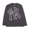 MLB New York Yankees Sweatshirt Unisex Dark Gray 3ATSB0544-50CGS