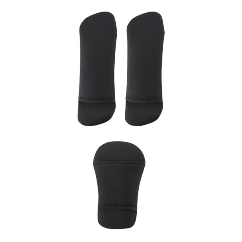 3Pcs Soft Resin Cotton Strollers Cushion Set With Shoulder Pads And Front Crotch Protector For Infant Safety