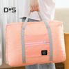 Foldable Travel Duffel Bag Tote Carry-on Luggage Bag Large Capacity Waterproof Portable Storage Bag with Zipper
