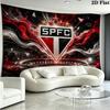 Sao Paulo FC Wall Tapestry Aesthetic Wall Hanging Printed Fabric Blanket Decorative Tapestries for Bedroom Living Room Home Decor