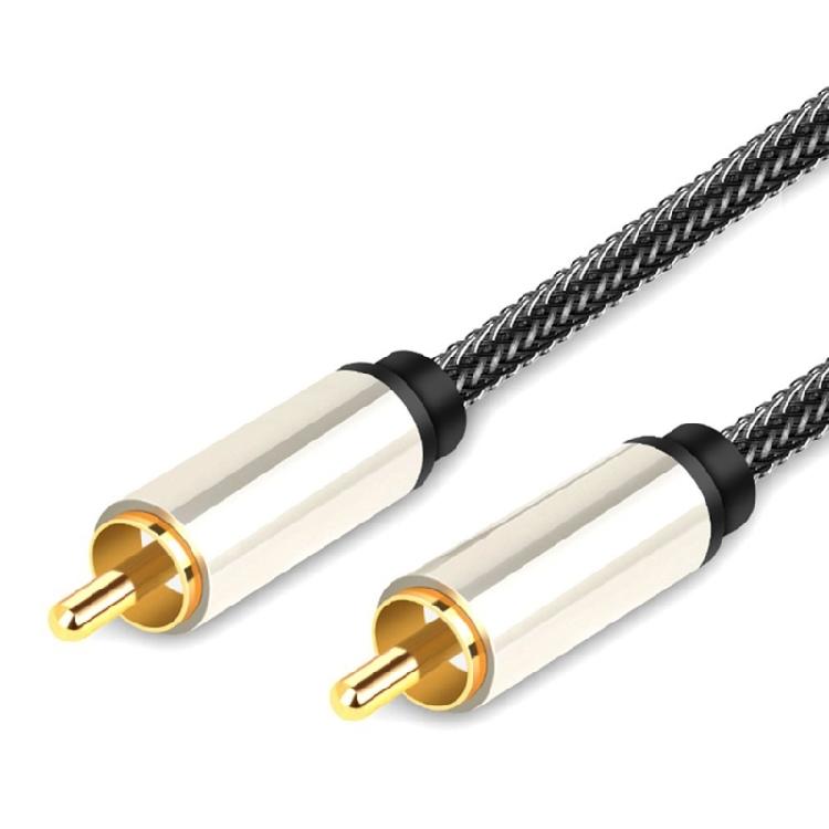 Digital Coaxial Audio Cable Subwoofer Cable RCA to RCA Cable Dual Shielded Cable