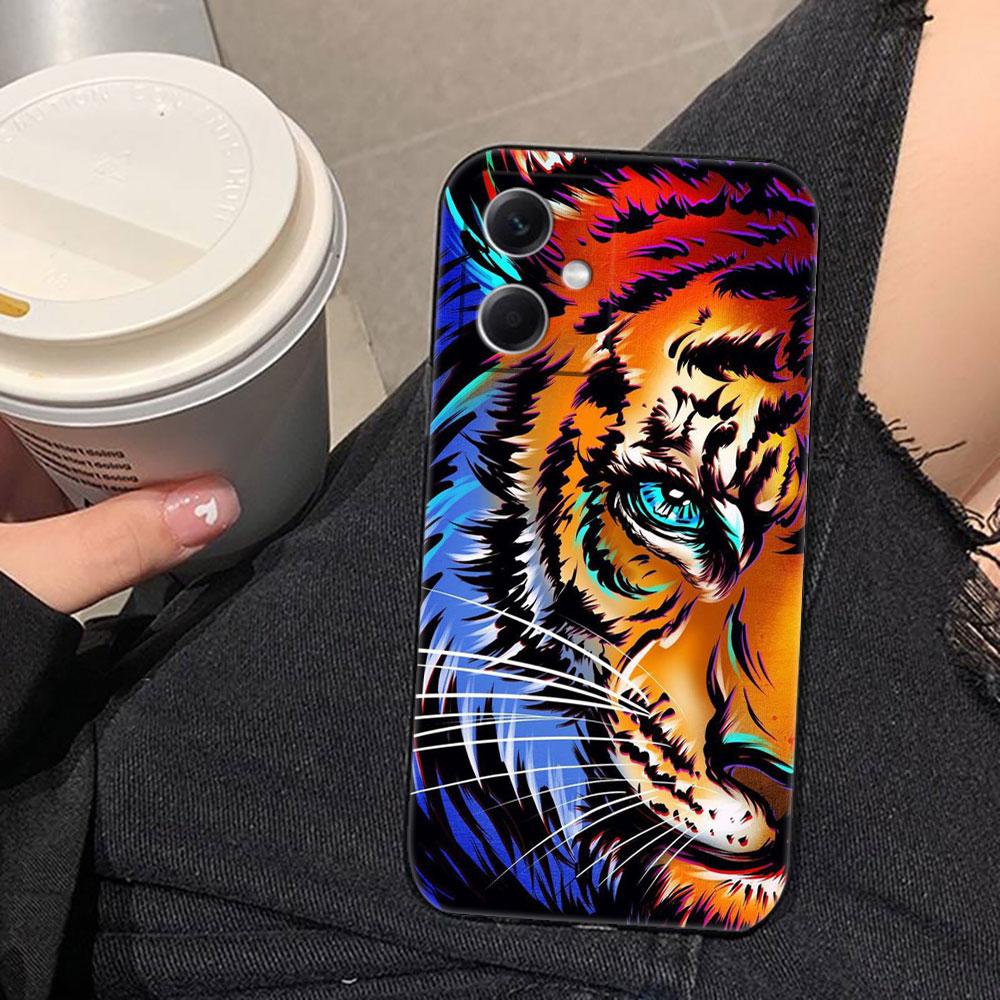 

Dragon Tiger Wolf Phone Case For Redmi Note 15 14 13 12 12S 11 11T 11S 10 9T 9 Pro Silicone Case Funda DIY Shell Capa Cover Redmi NOTE13PROPLUS