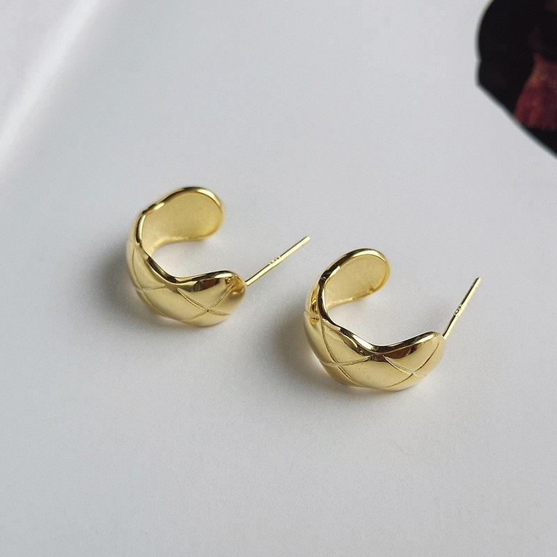 Fashion Diamond Stud Earrings Fashion Exquisite Minimalist Earrings New Style Temperament Earrings Premium Durable
