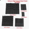 DIY Projects HSS Drill Bits High Speed Drill Bits Set Drill Bit TiAlN Coating Heat Resistant Precision Ground Tip