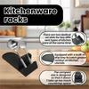 Multifunctional Utensil Spoon Rest Portable Drip Pad Ladles Tongs Holder Waterproof Flat Bottom Tableware Storage Rack Home
