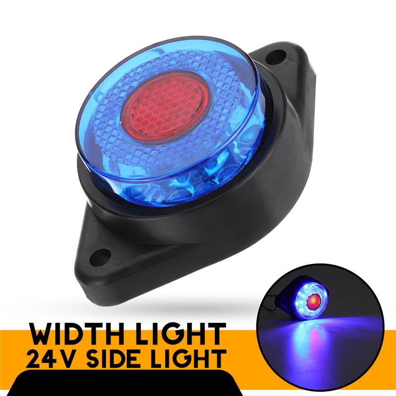 2/4 шт., белые светодиодные боковые индикаторы, габаритный фонарь для ...