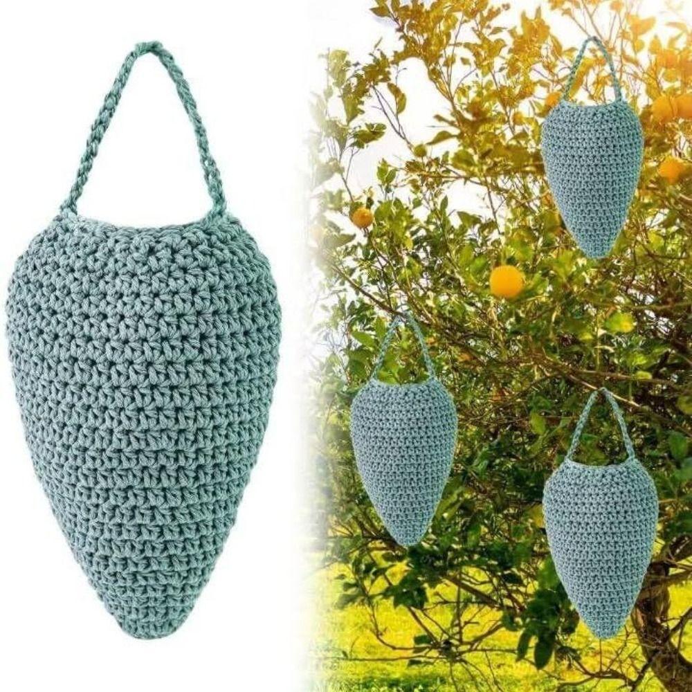 Portable Design Crochet Wasp Nest Cotton Rope Woven Honeycomb Decorations Patio Decoration