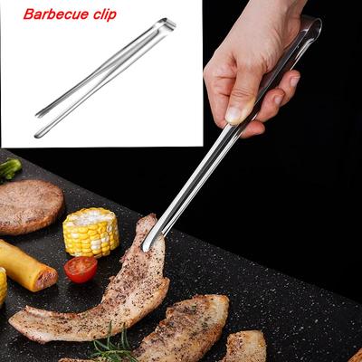 Stainless Steel Food Tongs Kitchen Steak Utensils Buffet Cooking Tool Barbecue Anti Heat Bread Clip Pastry Clamp Utensil Tongs