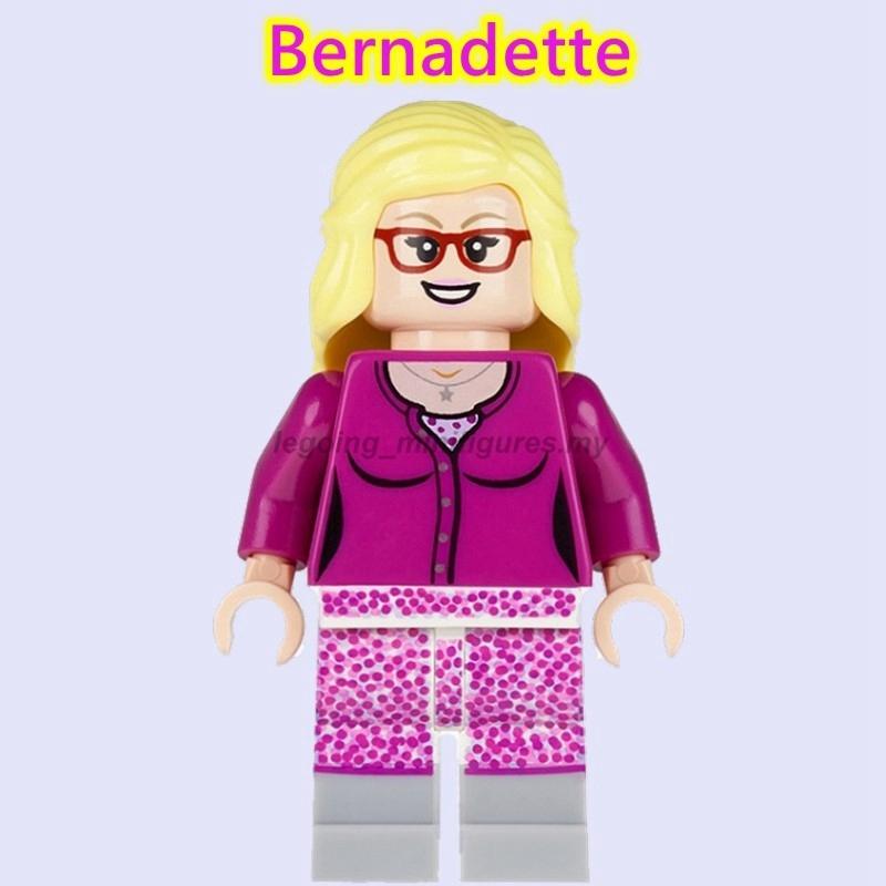 

Сумісні з мініфігурками Lego Теорія Великого вибуху TBBT Будівельні блоки Іграшки Для дітей Bernadette