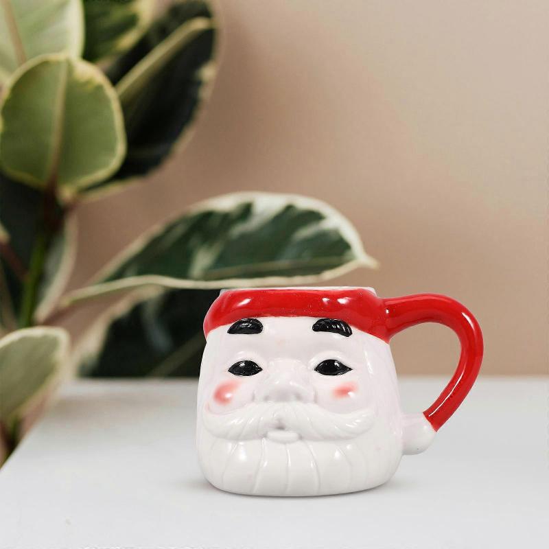 Santa Claus Mug Ceramic Mug for Milk Holiday Theme 401-500Ml